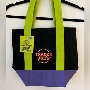 Trader Joe's Mini Canvas Tote Bag Fall 2025.